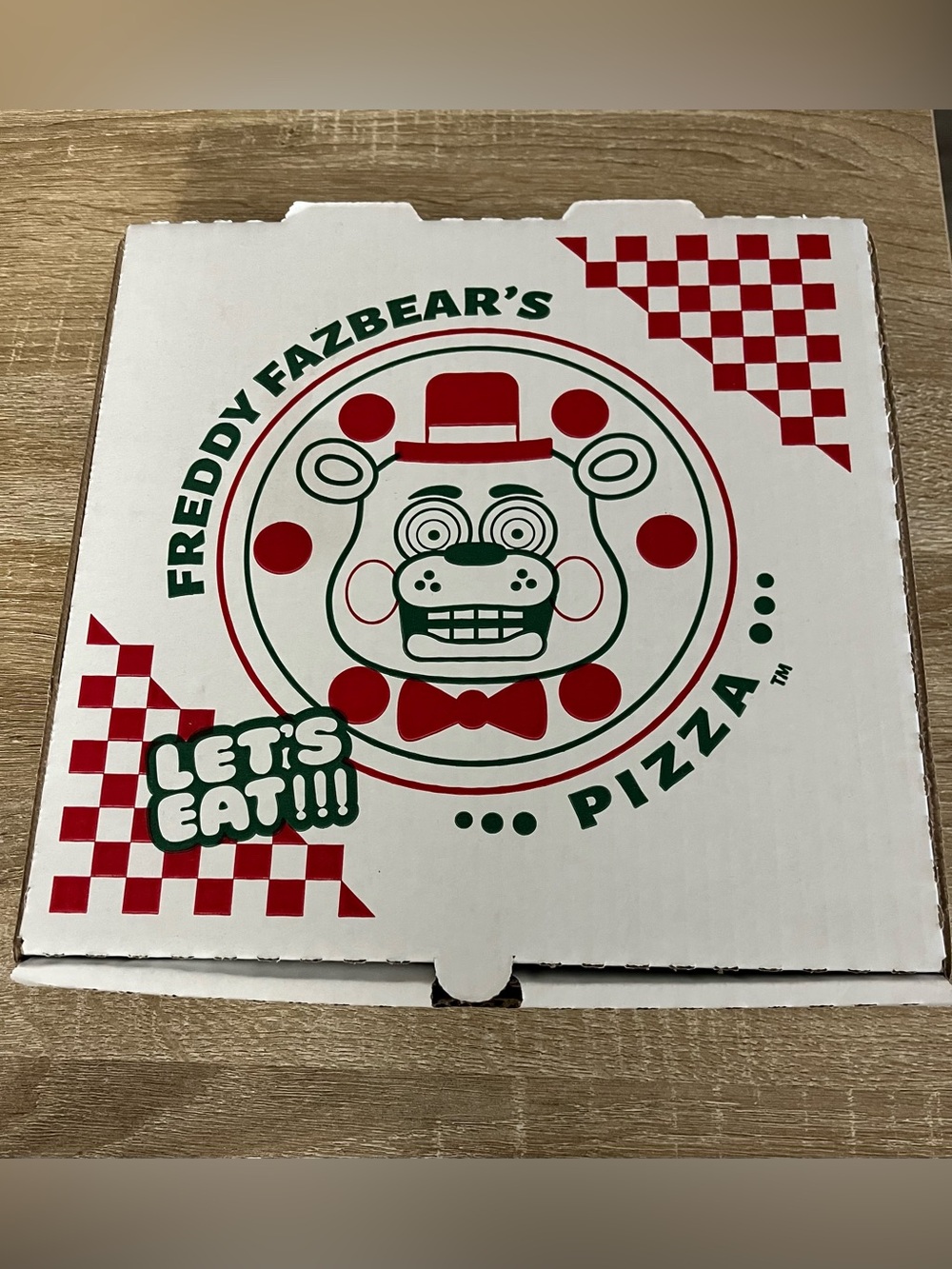 FNAF AMC Pizza Box (unused)